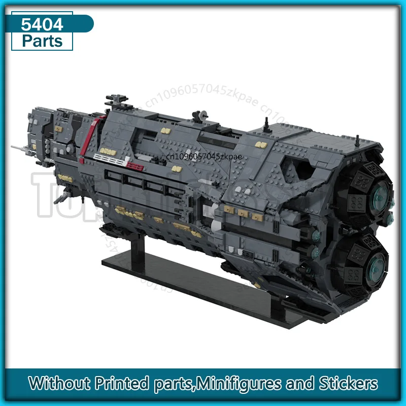 Ucs espaço moc blocos de construção unsc pilar do outono C-709 reequipamento modelo nave espacial diy montar tijolos exibição brinquedos presentes 5404 pçs