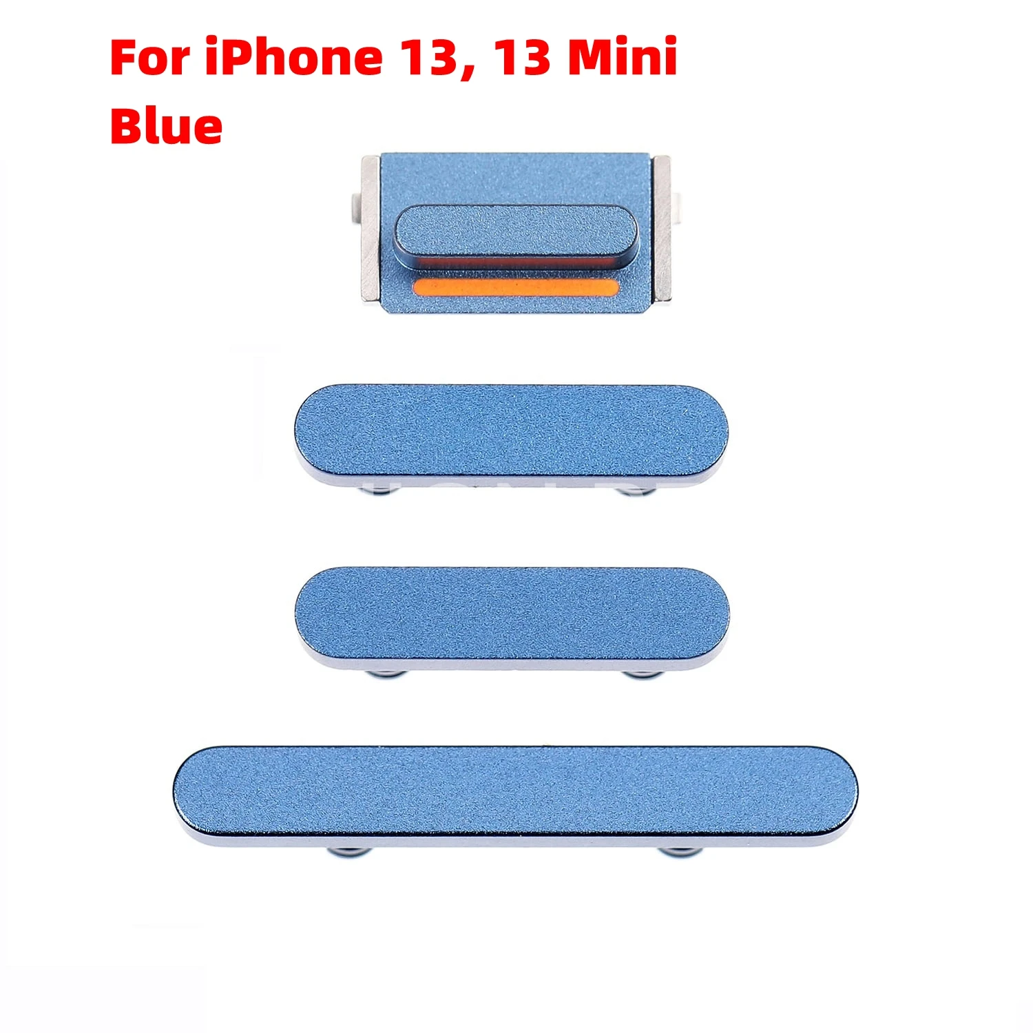 For iPhone 13 , 13 Pro Max Mini  Volume Vibrate Key Switch Power Button Lock Side Button Full Set Smartphone Replacement Parts