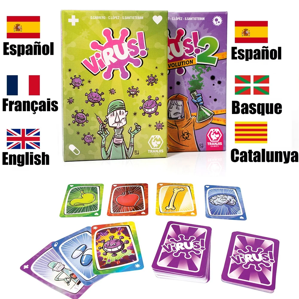 Вирус! -Игра с надписями-игра mas Заразительный