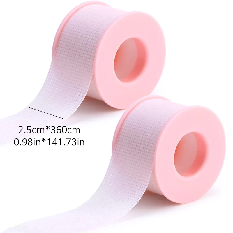 Breathable easy to tear Medical Tape eye Paper Under Patches Eyelash Extension Supply Eyelash Extension Tape