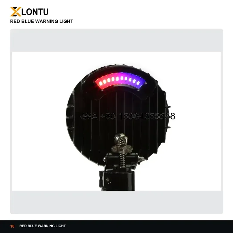 Wmwmnu for LONTU FW6117 Explosion Proof Mobile Lighting 50W DC22V IP66 for Oil Gas and Industrial Maintenance Site Operation