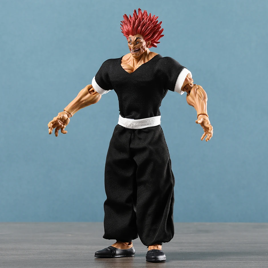 Jilijia Lot de 2 figurines Hanma Baki Hanma Yujiro - Joints mobiles - En PVC - Ornements de bureau - Décoration d'intérieur - Cadeaux Jilijia Lot de 2 figurines Hanma Baki Hanma Yujiro - Joints mobiles - En PVC - Ornements de bureau - Décoration d'intérieur - Cadeaux