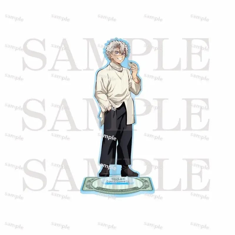 Gra Kanroji Mitsuri Tokitou Muichirou Shinazugawa Sanemi Iguro Obanai akrylowy stojak lalka Anime model figurki Cosplay zabawka prezent