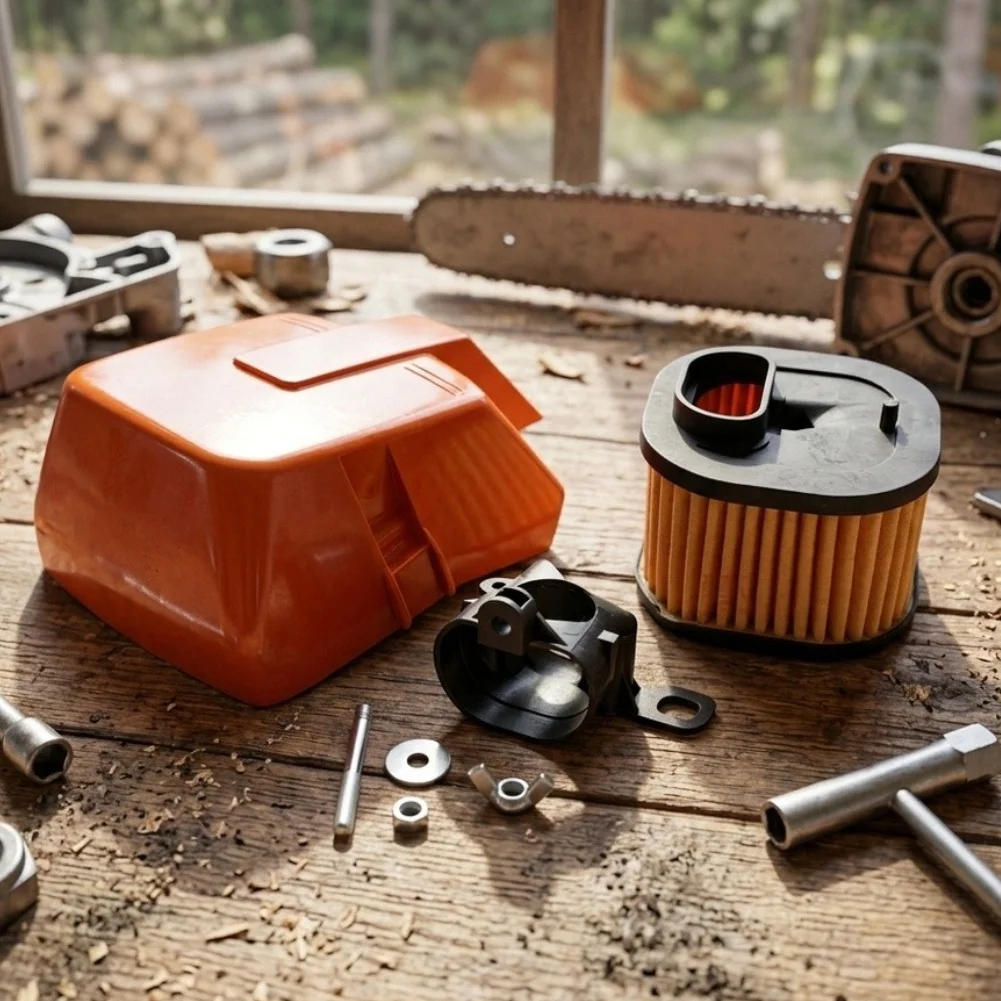 Air Filter Kit for FOR For chainsaw 362 365 371 372XP Providing Engine Protection Through Precision Filtration Design