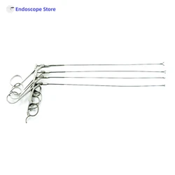 Medical Surgical Φ1.3mm Φ1.6mm Φ2mm 230 400 580mm Flexible Endoscope Forceps Scissors Veterinary Urology Cystoscope Ureteroscope