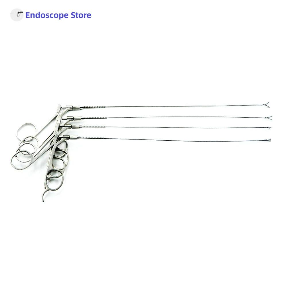 Medical Surgical Φ1.3mm Φ1.6mm Φ2mm 230 400 580mm Flexible Endoscope Forceps Scissors Veterinary Urology Cystoscope Ureteroscope