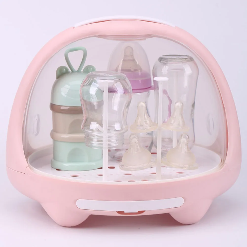 

Baby Bottle Box Drying Holder Drainer Auxiliary Food Cutting Board ganizer Newborn Supplies Baby Bottle Holder Container
