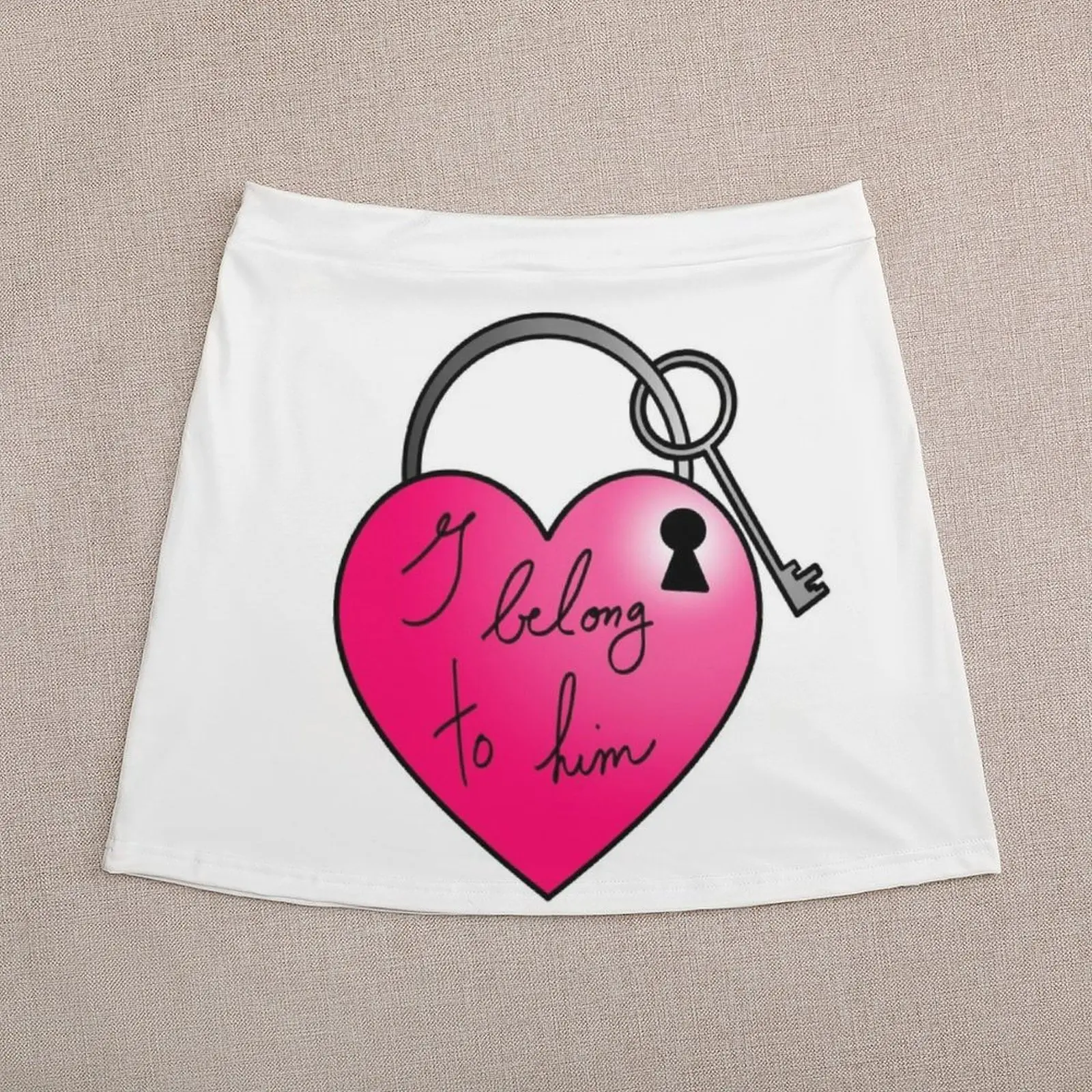 I belong to him Mini Skirt short skirts for women cute skirt