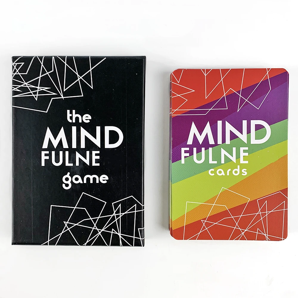 Mindfulness Therapy Games The Mind Fulness Game Social Skills Kids Teens And Adults 40 Cards For Playing Card Game