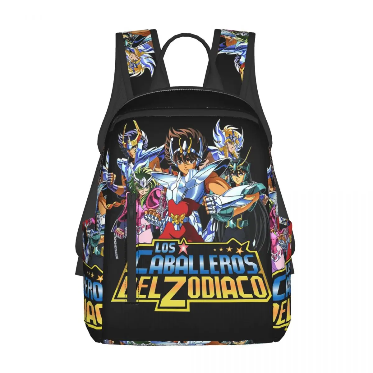 Knights Of The Zodiac Saint Seiya Backpack Student BookBag Kids