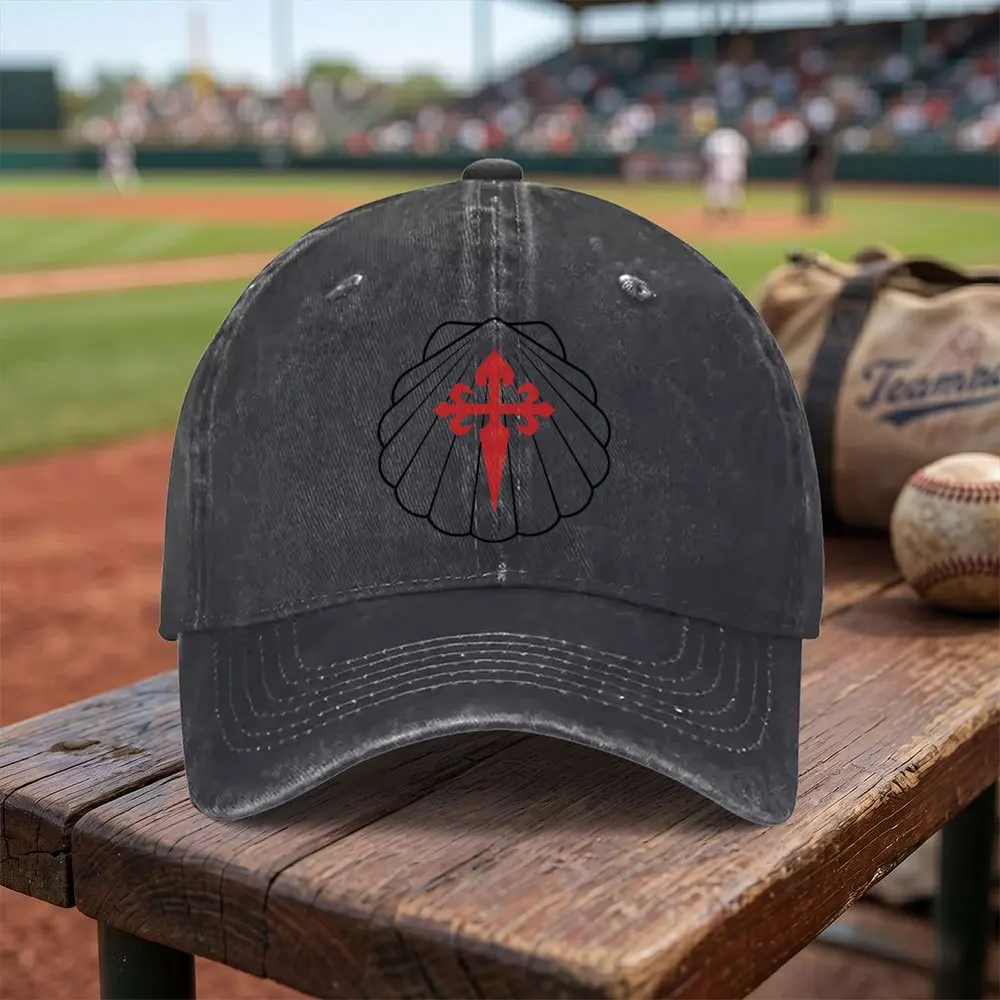 Exquisite St. James Shell Washed Baseball Cap, Adjustable Buckle Design, Lightweight And Breathable, Suitable for All Seasons, U