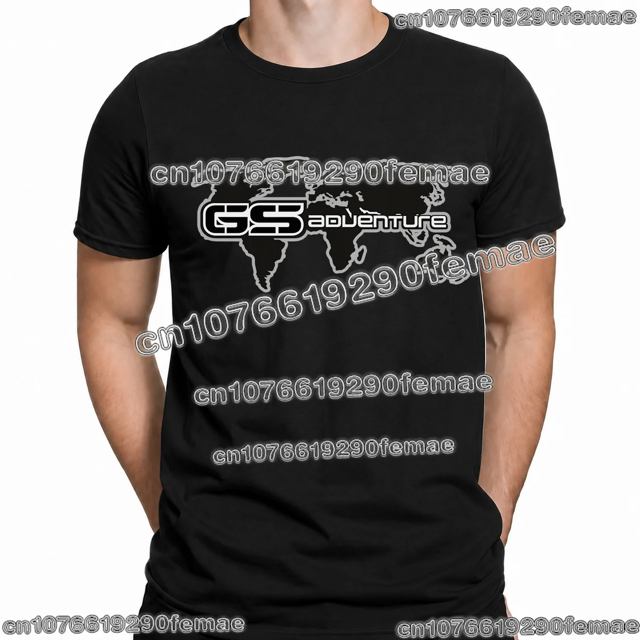 2026 Summer GS Light R1300GS Motorcycle Fan Shirt Cotton T Shirt Men's Short Sleeve O Neck Tee Casual Street Fashion Unisex