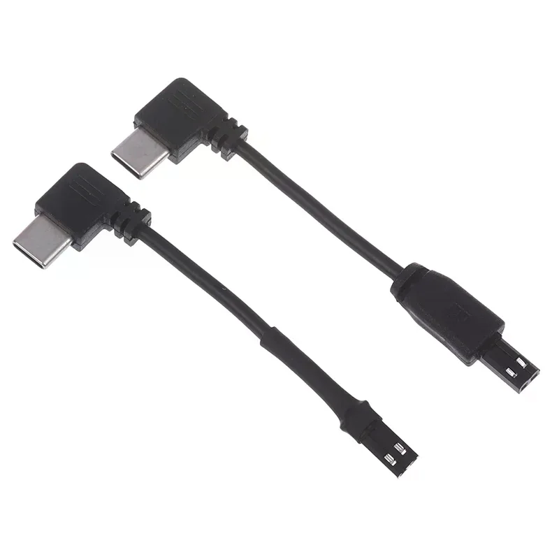 Type-C Elbow Charging With Terminal Line JST Aerial Connection Plug SYP Male Female Plug 2P
