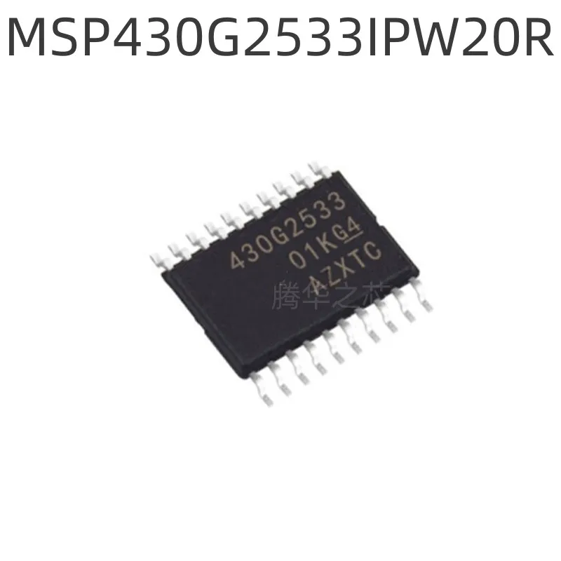 

10 шт. Новый MSP430G2533IPW20R Шелковый экран 430G2533 TSOP-20 16-bit Встроенный микроконтроллер микросхема IC