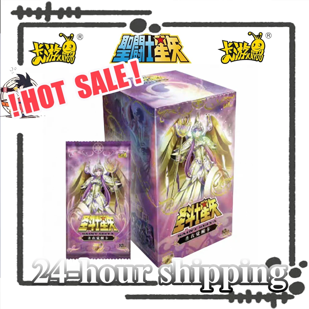 KAYOU Saint Seiya New Vol 4 Cloth Awakening Card Box Japanese Anime Rare SE BP BTR BMR BUR BSR UTR MR Collection Card Xmas Gift