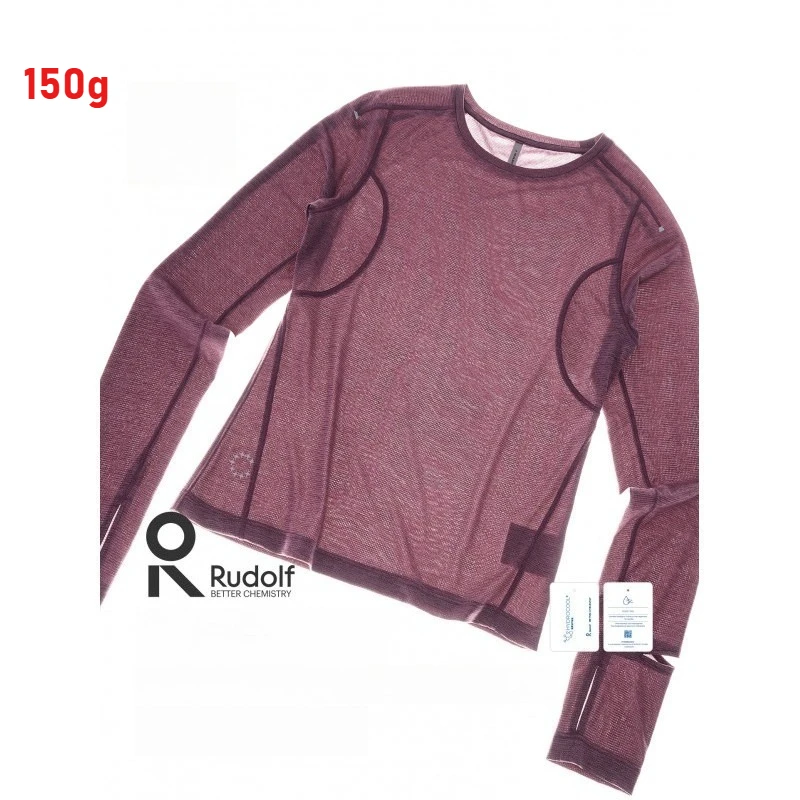 Rudolf Lightweight Quick - Dry Long - Sleeve Running T - Shirt | Breathable Outdoor Top  Summer Women's Long-sleeve Sportswear