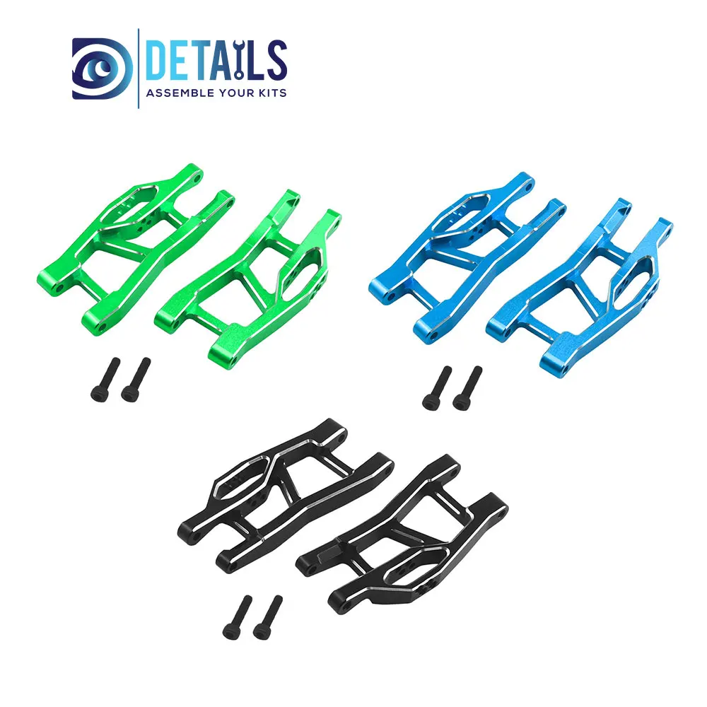 

7075 Aluminum Front Lower Arm Set For Traxxas TRX MINI MAXX BL-2s 4WD Brushless Monster Truck 107154-1 Upgrade Parts