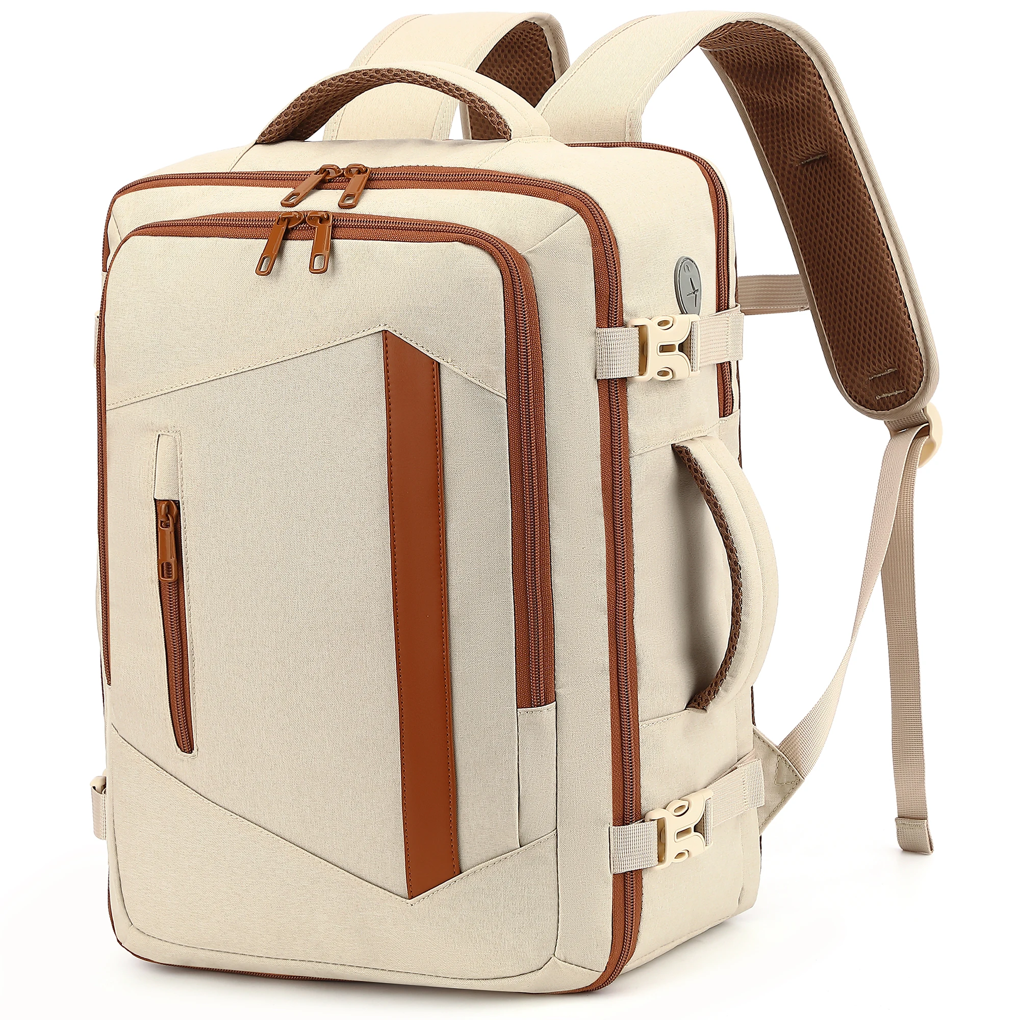 

Женский дорожный рюкзак; рюкзак, соответствующий требованиям авиакомпаний к ручной клади, с отделением для обуви; рюкзак для ноутбука с диагональю 15,6 дюйма; идеально подходит для коротких поездок на выходные, ночевок