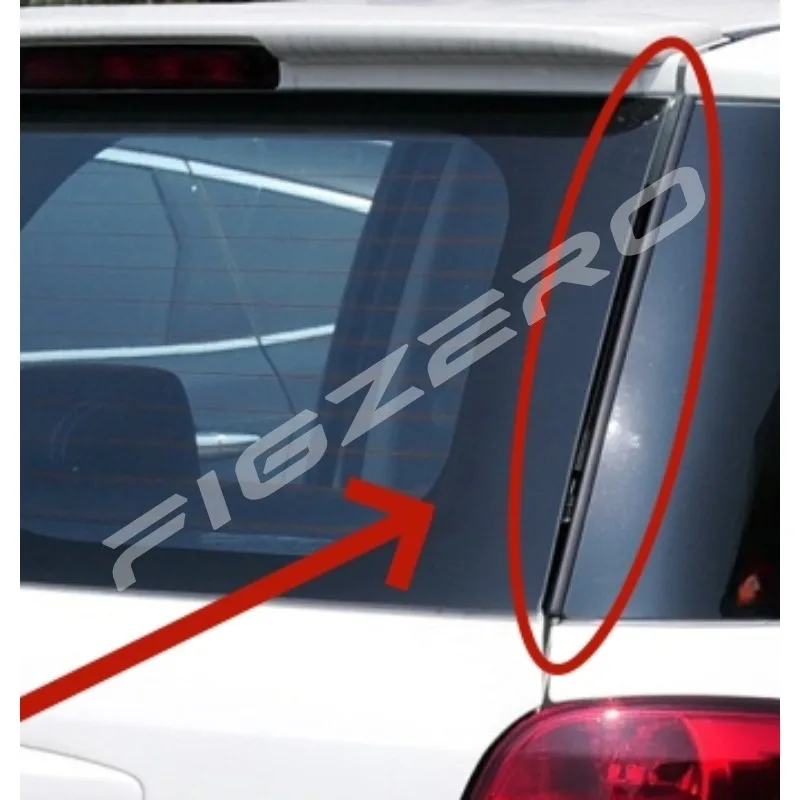 8459280J00 8458280J00 Left Right Rear D-pillar Glass Seal Rubber Strips Tape Sealing Strip for Suzuki SX4 Kurui Ruiqi Hatch-back