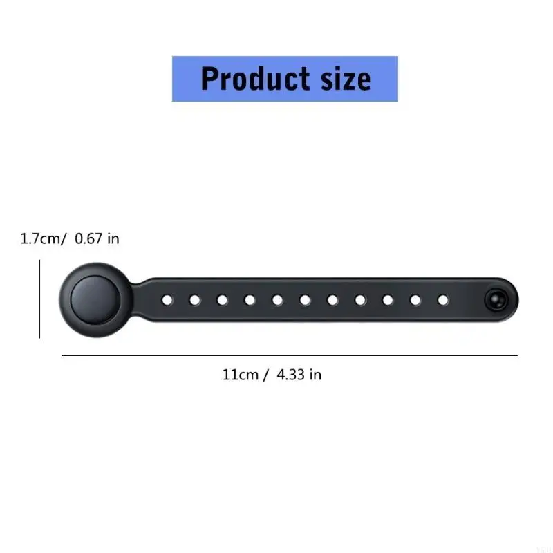 Y5JB -Packung 6PCs wiederverwendbare elastische Kabelgurte Datendrahtband für Heim und Büros