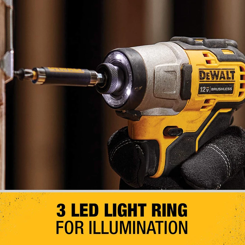 Imagem -02 - Impact Driver sem Escova sem Fio Recarregável Chave de Fenda Elétrica Bare Tool 12v Max 14 Xtreme Dewalt-dcf801