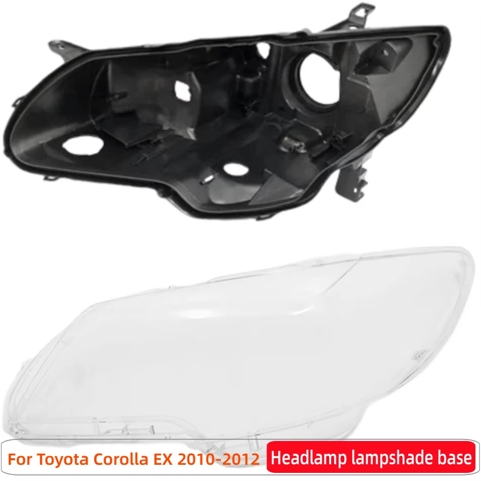 For Toyota Corolla EX 2010 2011 2012 Car Accesorries Base Head Lamp Shell Headlamp Back Housing Headlight Cover