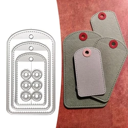 Label Metal Cutting Dies DIY Scrapbooking Paper Photo Album Crafts Knife Mould Cards Blade Punch Stencils for Decoration