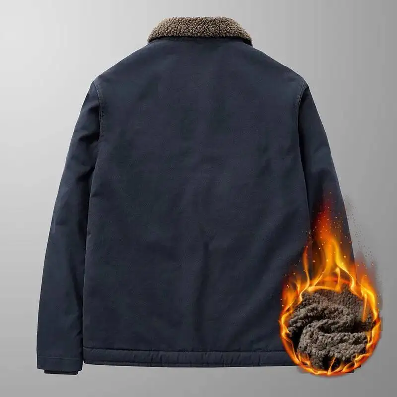 

Men S Vintage Thick Warm Winter Jacket Cashmere Liner Parka Male Military Bomber Jackets Windbreaker Casual Outdoor Coats