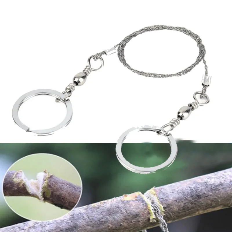 Проволочная пила из нержавеющей стали, уличный инструмент, резак для выживания, набор для путешествий, ручная пила для резки, для кемпинга и охоты