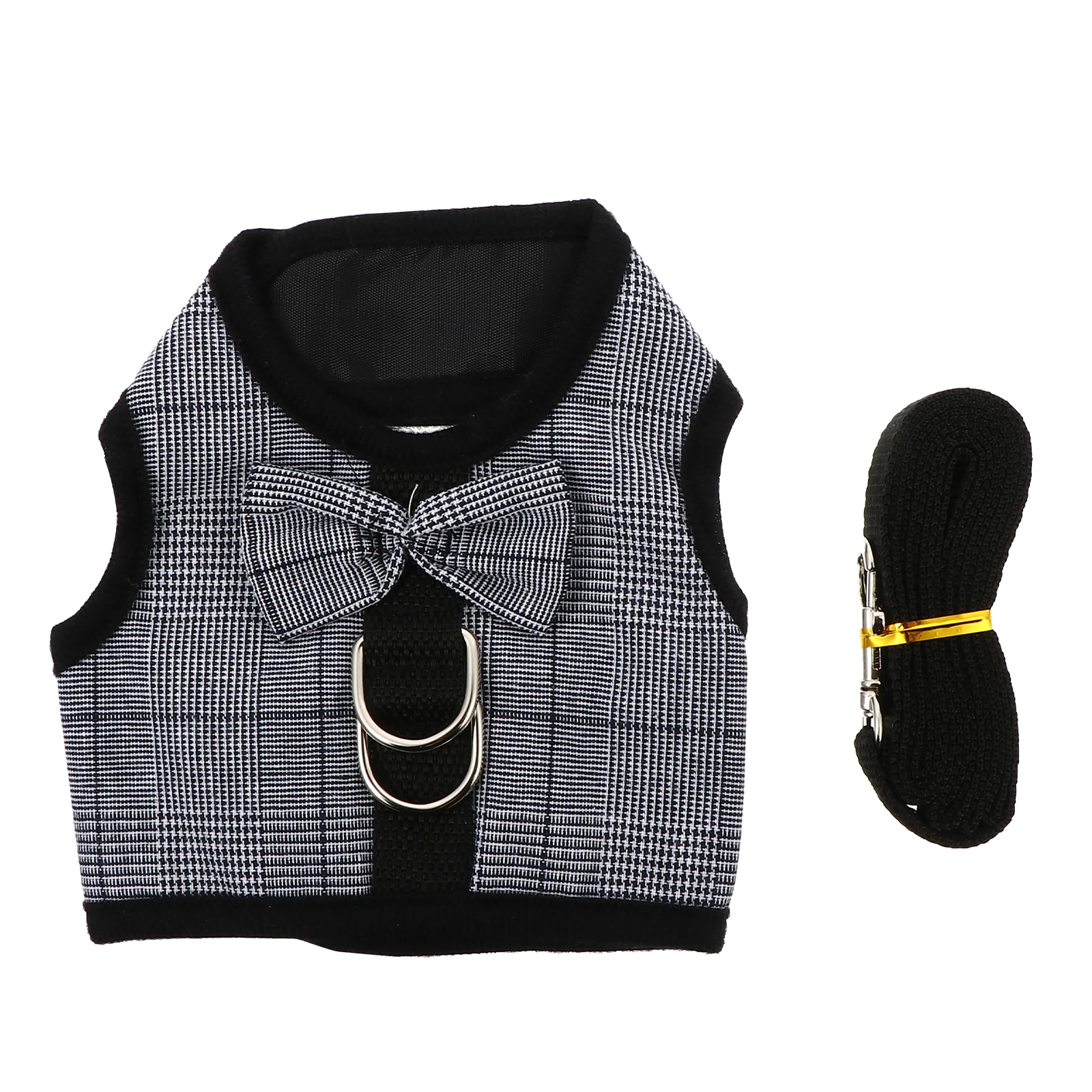 

Rabbit Vest Type Black Cloth Small Comfortable Breathable Pet Bunny Accessories Ferret Cage Daily Life Theme Parties Outdoor