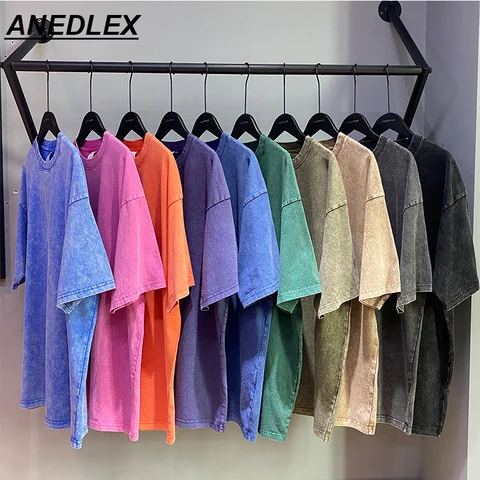Мужская оверсайз футболка ANEDLEX из хлопка — пример использования