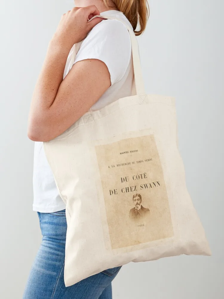 Marcel Proust - in search of lost time - On the side of Swann's Tote Bag shopping trolley bag Women's bags canvas bags