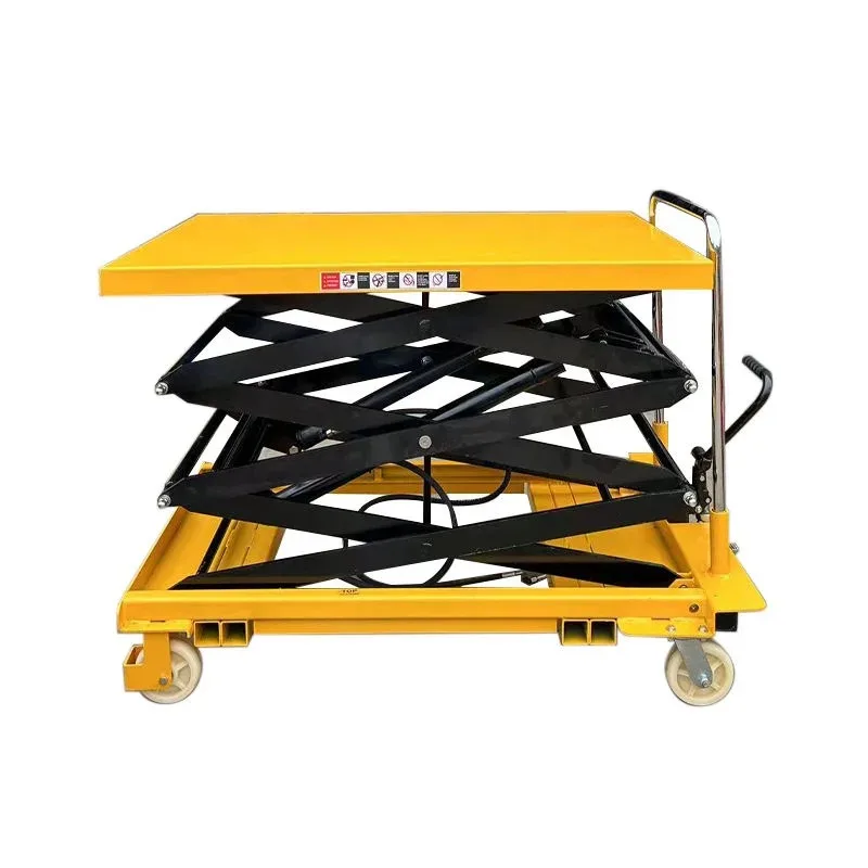 Heavy Duty Hydraulic Scissor Lift Table Industrial Lifting Platform for Warehouse Workshop Load Handling