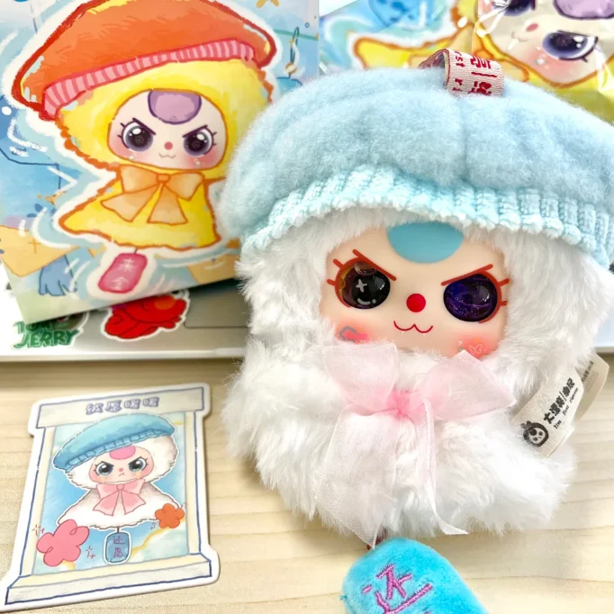 

Baby Three Sunny Doll Таинственная плюшевая слепая коробка Модная игрушка Модный рюкзак Подвеска Декор Девушка Сюрприз Оптовая продажа Подарок
