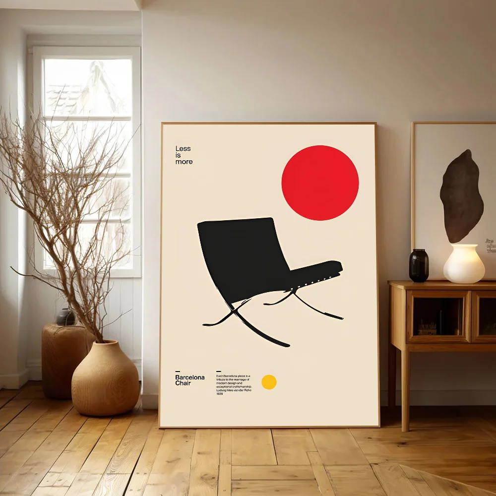 Bauhaus Classic Vintage Posters HD Quality Wall Art Retro Posters for Home Room Wall Decor