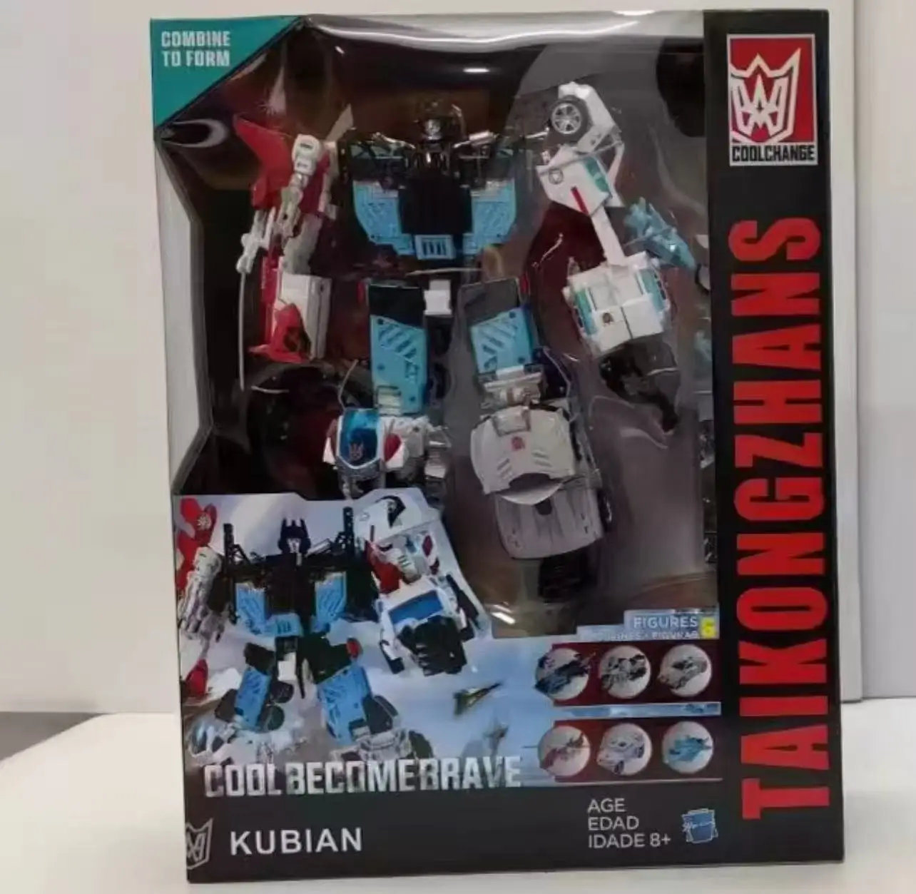 HZX 6w1 Devastator Haizhixing Figurki Transformujące Anime Figurka Akcji KO G1 Robot Samolot Pojazd Inżynieryjny Model Dostępny