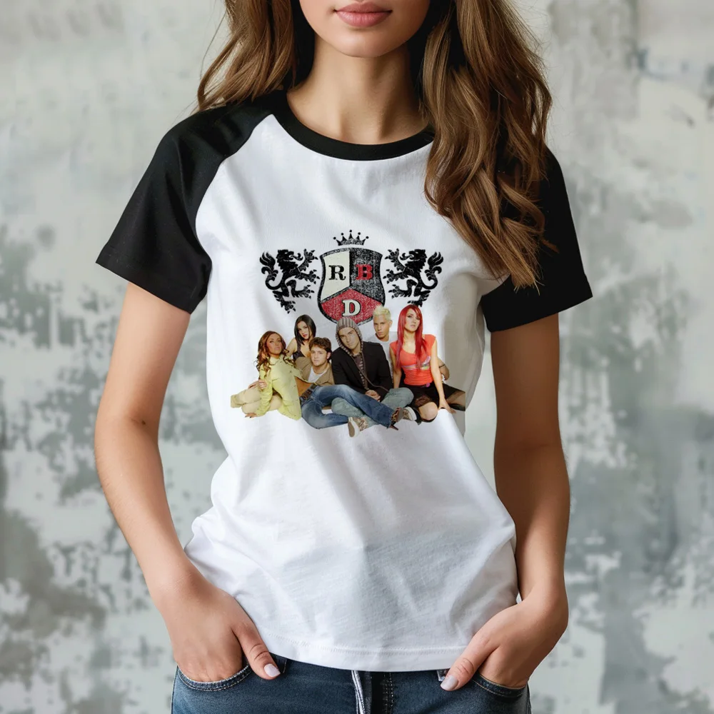 Rbd tshirt donna estate comic streetwear t shirt ragazza anime abbigliamento