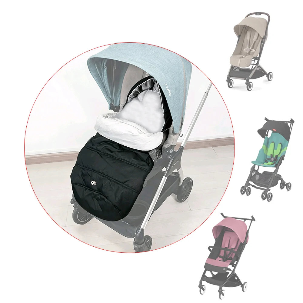 Stoller Socken Fußsack für GB Pockit+All Terrain/All City Libelle Orfeo Priam Mios Balios Gazelle S Melio Eezy Buggy Fußbedeckung