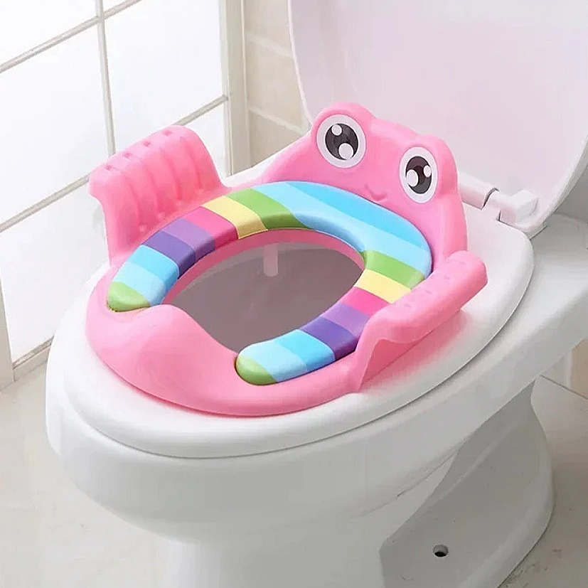 

Детский горшок для унитаза, сиденье-тренажер, табурет-лестница, регулируемый тренировочный стул, удобное милое сиденье для унитаза с героями мультфильмов для детей
