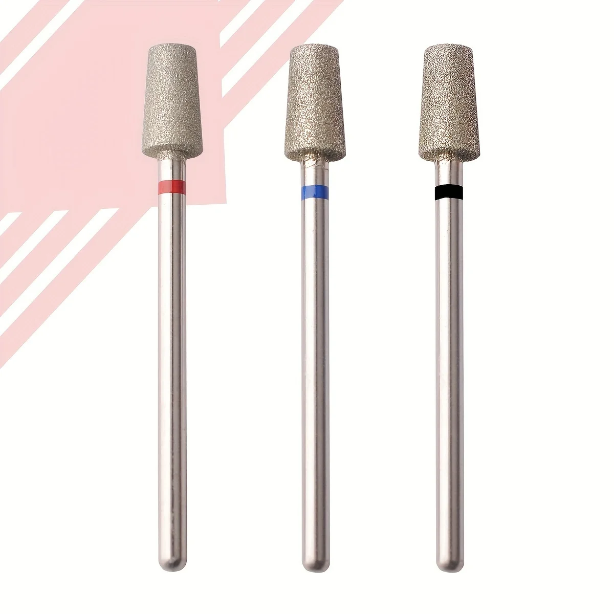 1/2/3 قطعة أظافر ماسية مثقاب الخشب الروتاري لدغ إهاب نظيفة مانيكير القواطع الحفر اكسسوارات مسمار الجمال أداة المطاحن