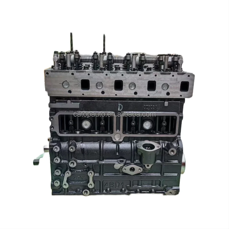 Premium High-performance Catop Auto Parts 4 Cylinder DIESEL 3.9L Durable Long Service Life 4BD1 Engine Long Block For ISUZU