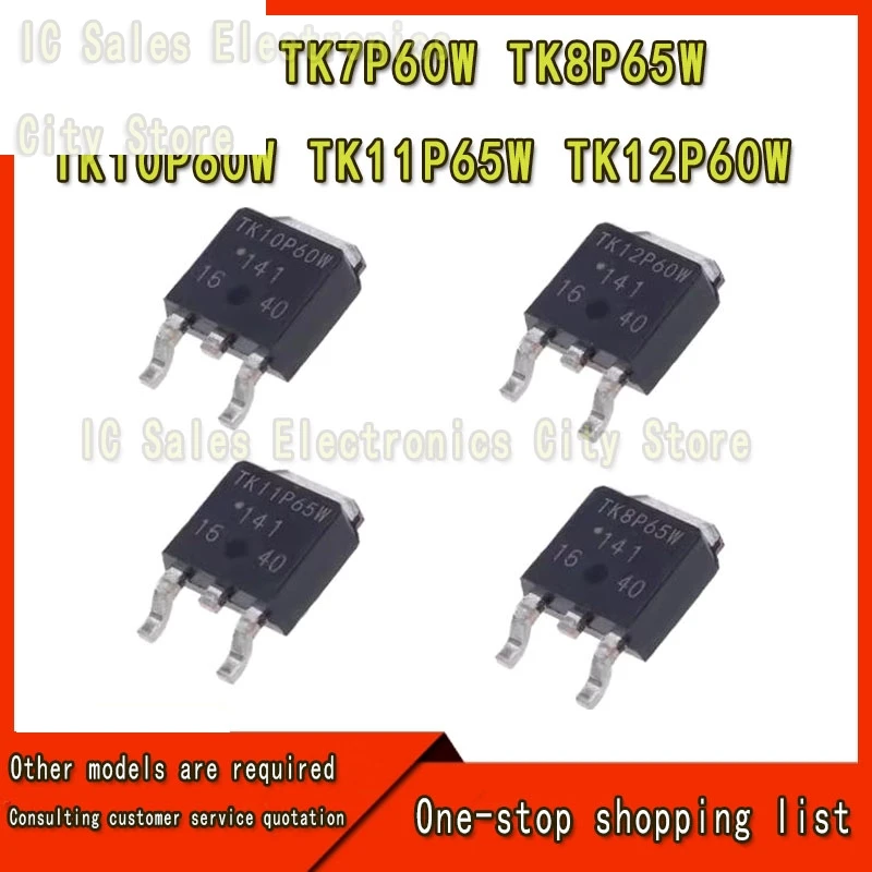 TK5P65W 7P60W TK8P65W 10P60W TK11P65W TK12P60W FET n-tube