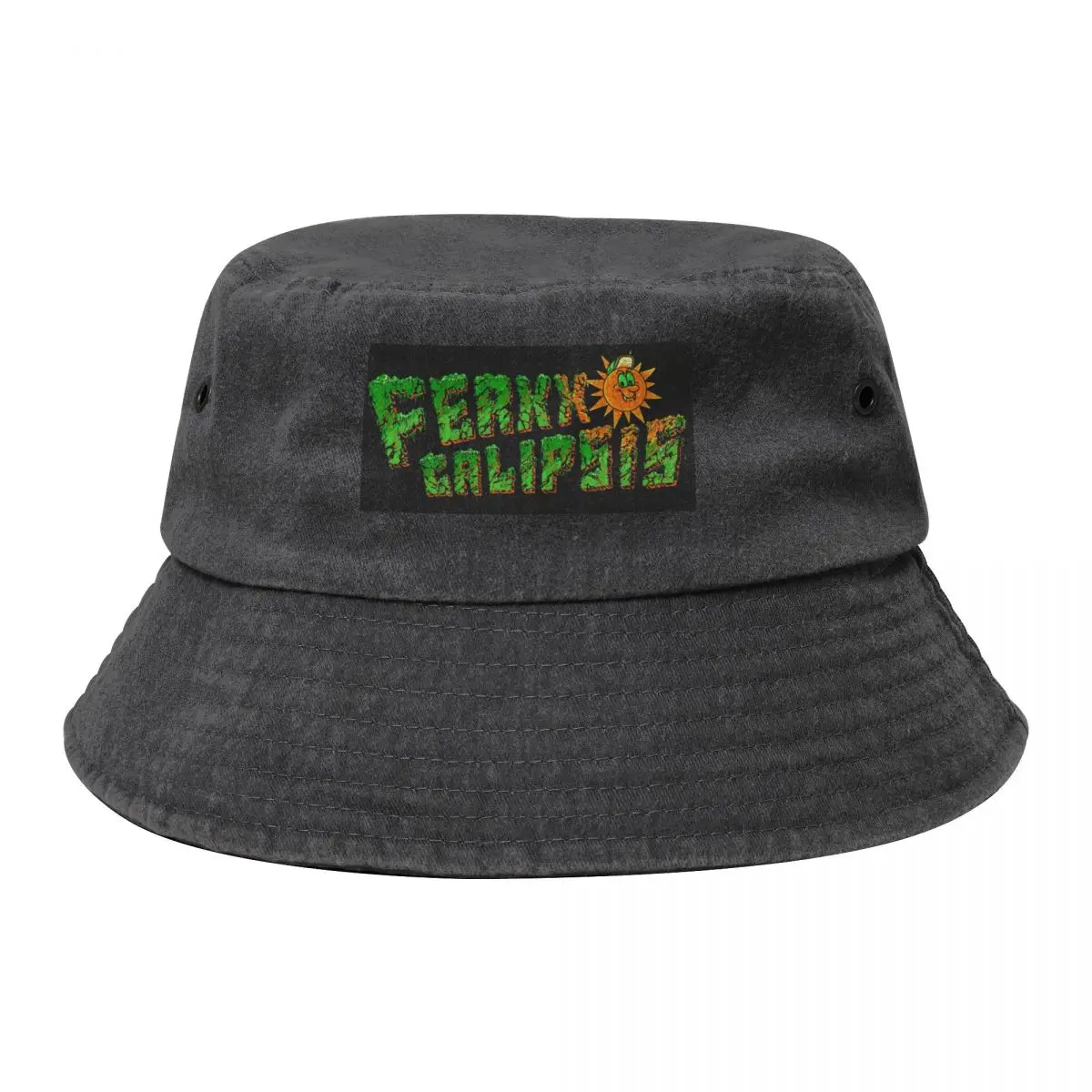 Feid ferxxocalipsis 2024 ferxxo หมวกชาวประมงผ้าฝ้ายคาวบอยหมวกผ้าใบหมวกเบสบอล Topi Bucket