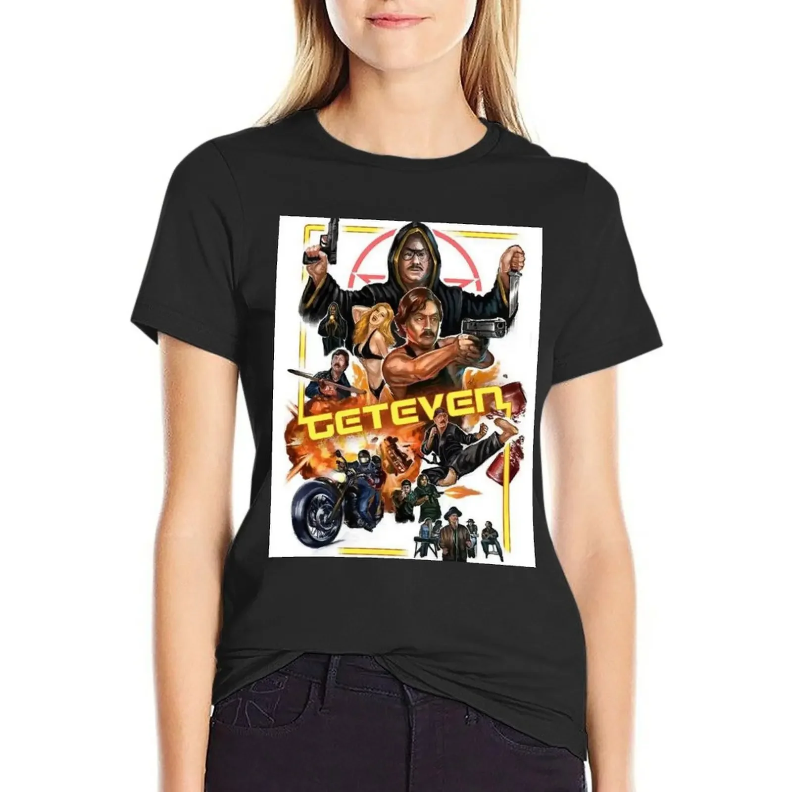 

Get Even T-Shirt Blouse graphics cute tops sweat Top Women