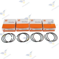 D1305 D1105 Anillos de pistón 4 cilindros STD 78 mm para KUBOTA V1505 78 * 2HK + 1,5 + 4 16292-21050 Kit de reconstrucción de revisión