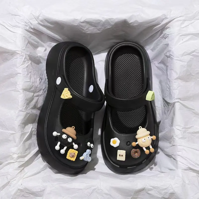 kawaii biscuit bread, game consoles shape Shoe Decoration Buckle for Hole Shoes Accessories of children gitfs suitable