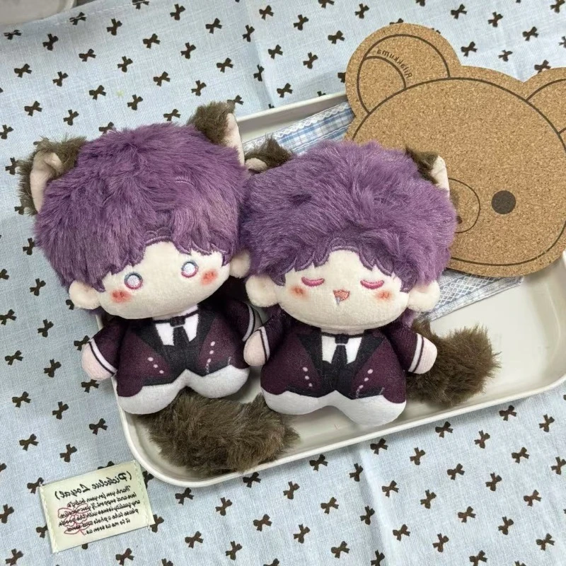 New Love and Deepspace 10cm Cotton Doll Keychain Qi Yu Character Plush Stuffed Toy Cute Game Peripheral Collectible Gift for Fan