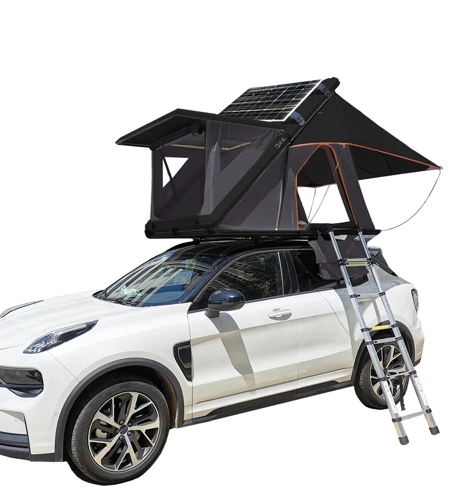 Factory Direct 2026 Standing 270 Degree Waterproof Car Rooftop Tent 4WD Foxwing Rear Roof Awning for Camping Legless Vehicle