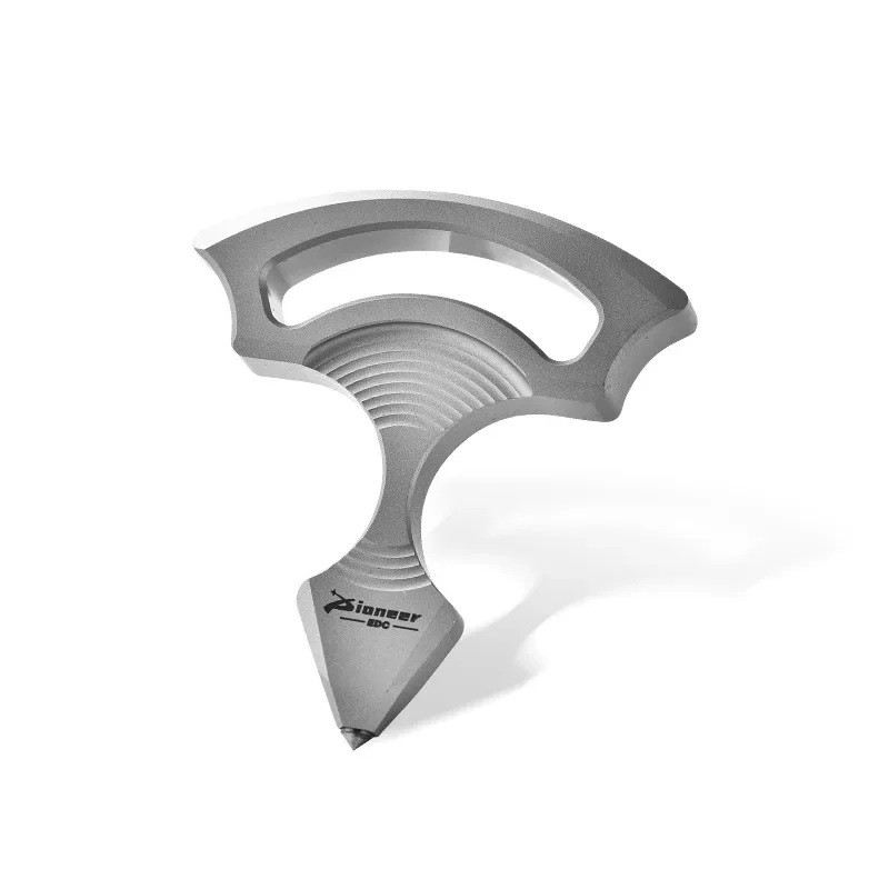 2024 Exclusive new product titanium alloy  tide play tungsten steel window breaker EDC Key chain accessories hanging