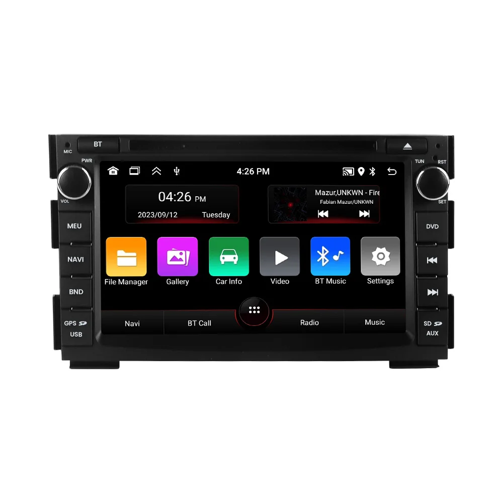 MEKEDE Android Car Multimedia Stereo GPS Navigation Car-play Head Unit for 7inch KIA Ceed 2010 2011 2012